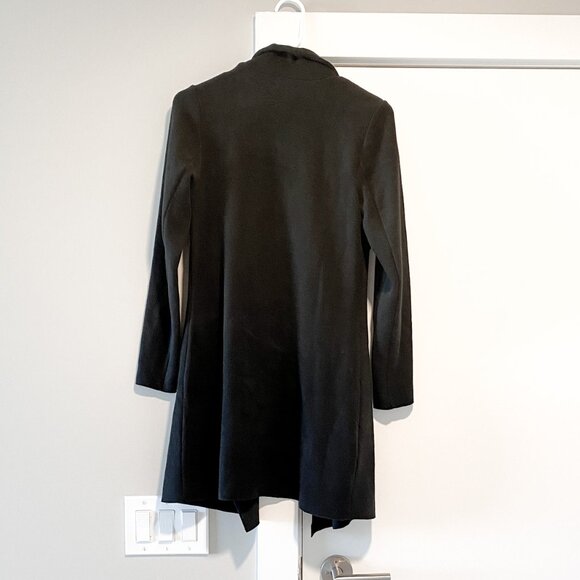 NWT NIC+ZOE Lounge Around Open Front Waterfall Cardigan Size XS Quiet Luxury - Picture 3 of 7